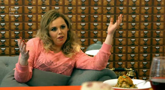 Image showing Roisin Conaty presenting her concept for a bold new cocktail, named ‘Cocktail’.