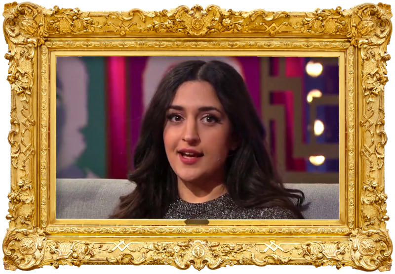 Image of Parisa Amiri, the guest contestant on the episode.