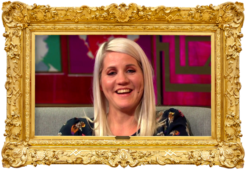 Image of Emma Knyckare, the guest contestant on the episode.