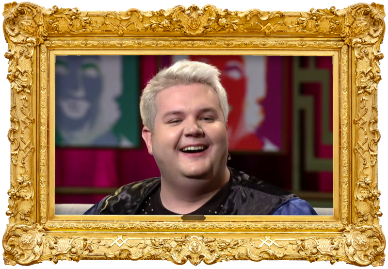 Image of Fredrik Svensson (aka Fab Freddie), the guest contestant on the episode.
