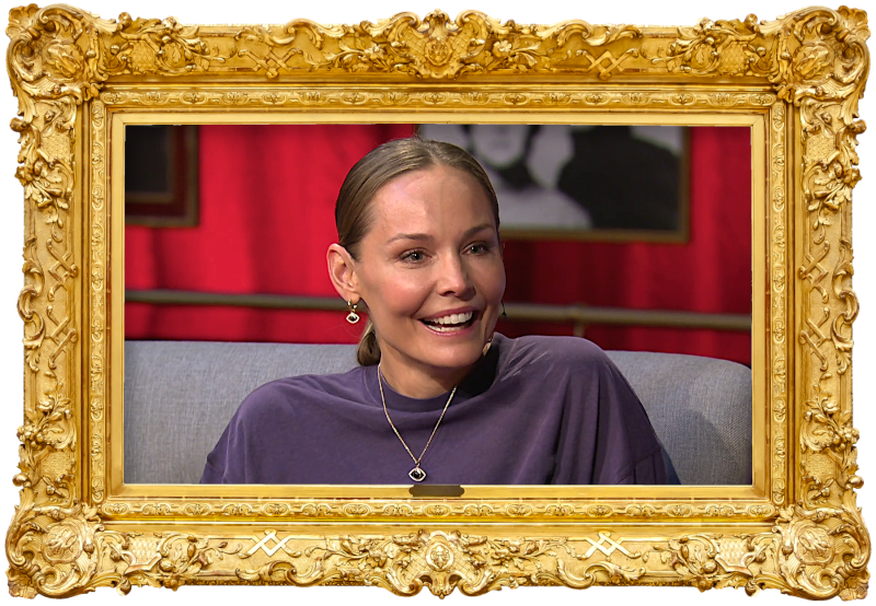 Image of Carina Berg, the guest contestant on the episode.
