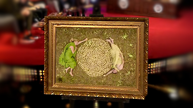 Image of the prize in this episode: a nicely-framed copy of Maria Lundqvist’s photograph from the ‘Do something with this box of lemons’ task.
