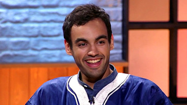 Image of Kamal Kharmach, the guest contestant in this episode.