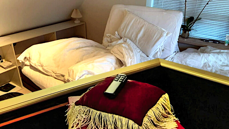Image of the prize up for grabs in this episode: Jonas' remote control for his adjustable bed.