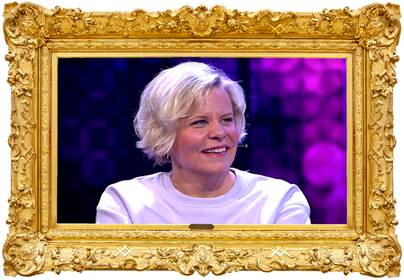 Image of Paula Noronen, the guest contestant on the episode.