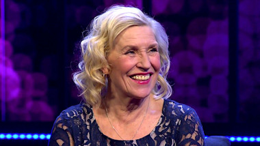 Image of Eija Vilpas, the guest contestant on the episode.