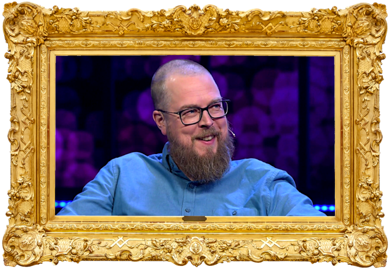 Image of Tuomas Kyrö, the guest contestant on the episode.