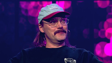 Image of Pasi Siitonen (aka Stig), the guest contestant on the episode.