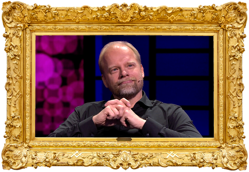 Image of Ville Myllyrinne, the guest contestant on the episode.