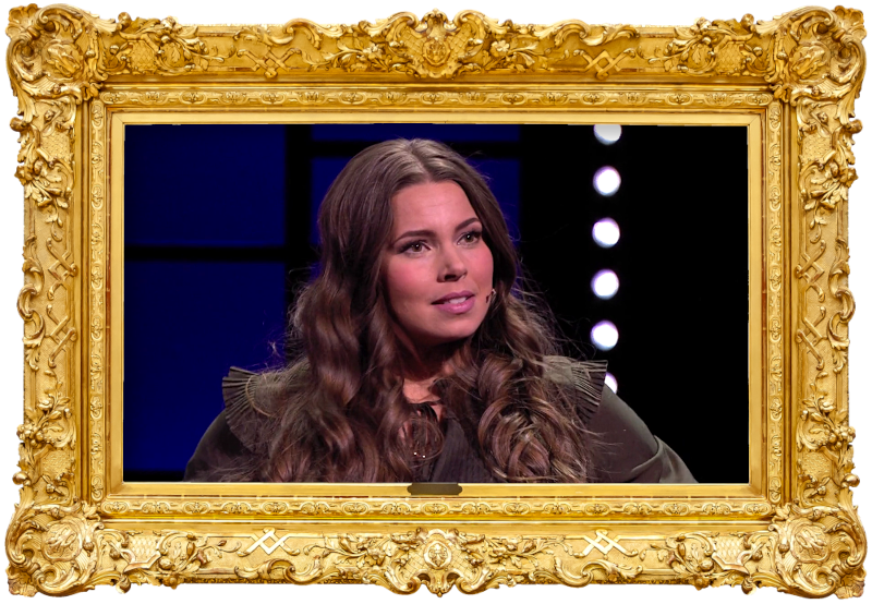 Image of Viivi Pumpanen, the guest contestant on the episode.