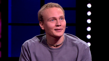 Image of Elias Salonen, the guest contestant on the episode.