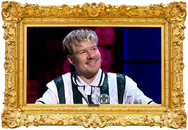 Image of VilleGalle, the guest contestant on the episode.