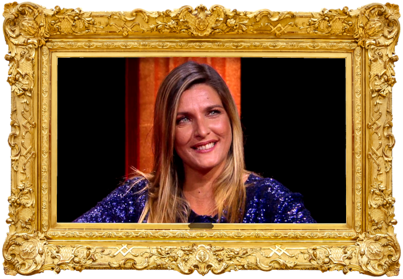 Image of Inês Castel-Branco, the guest contestant on the episode.
