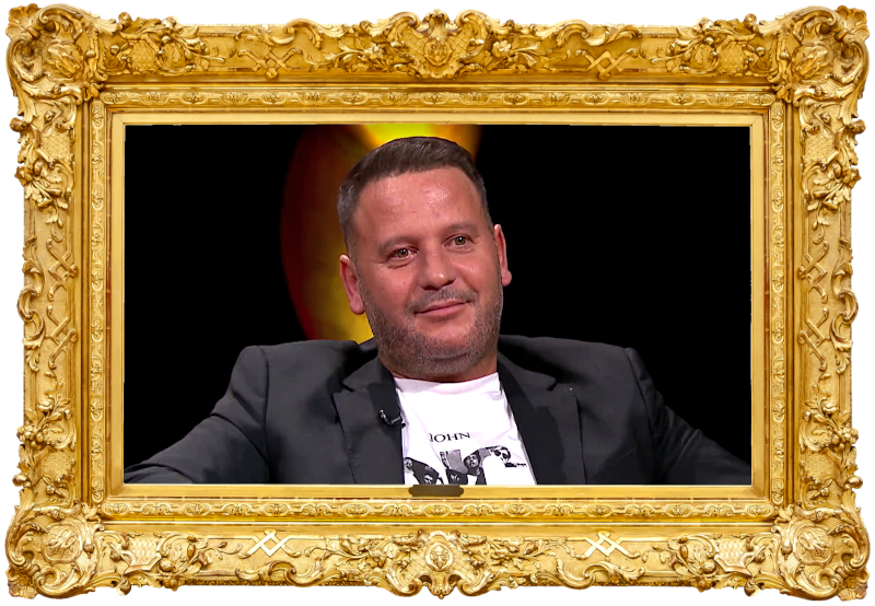 Image of Cândido Costa, the guest contestant on the episode.