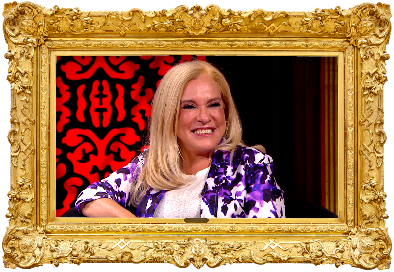 Image of Teresa Guilherme, the guest contestant on the episode.