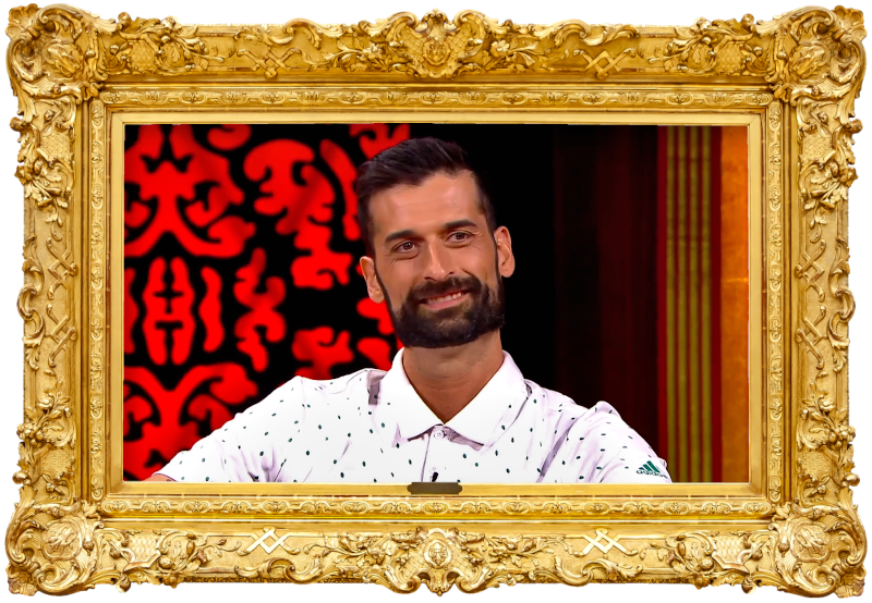 Image of António Raminhos, the guest contestant on the episode.