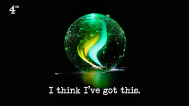 Image of a glass marble (a reference to the 'Make all the things happen at the same time' task), with the episode title, 'I think I've got this', superimposed on it.