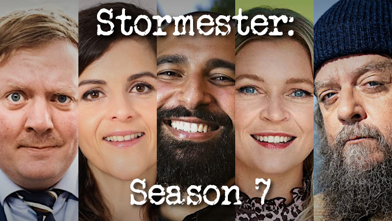 Photo collage of the contestants in the seventh season of Stormester, airing later in 2023.
