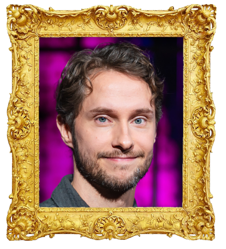 Headshot photo of Heikki Ranta surrounded with an ornate golden frame.