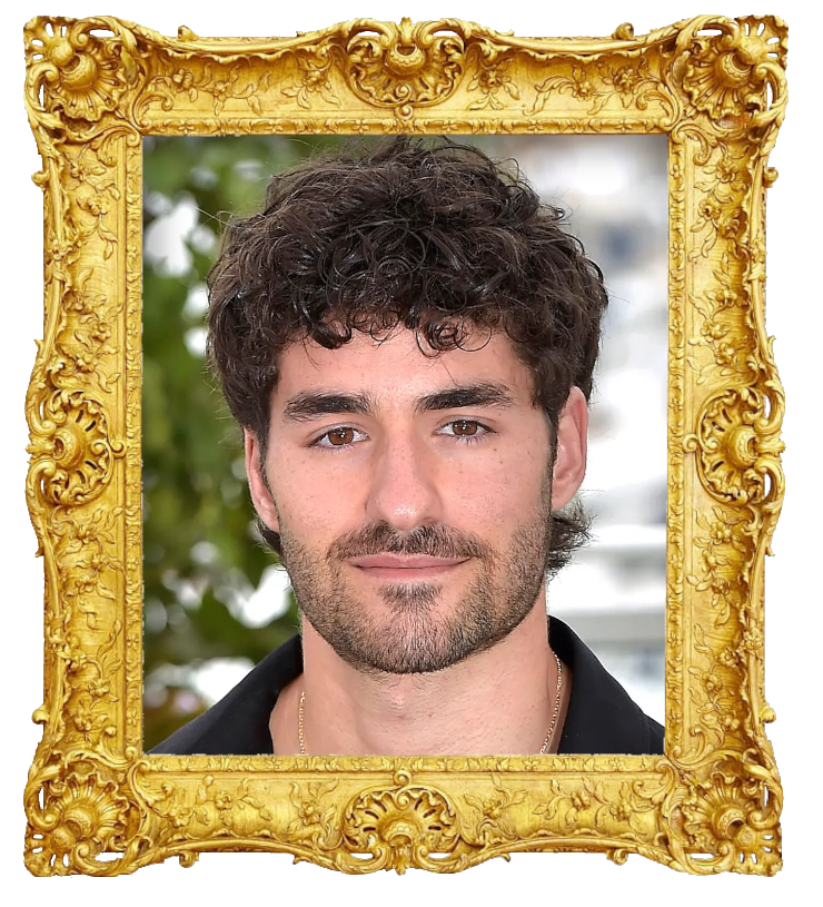 Headshot photo of José Condessa surrounded with an ornate golden frame.
