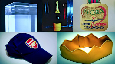 Image of the pool of prize submissions submitted by the contestants in the 'The most impressive item' task.