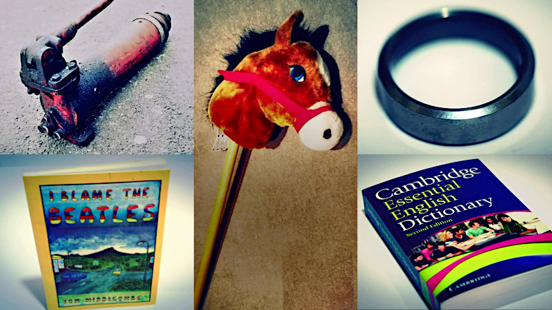 Image of the pool of prize submissions submitted by the contestants in the 'The most meaningful item' task.