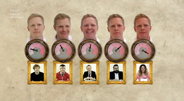 Image showing how red each of the contestants was able to make the Swede