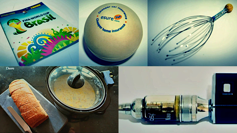 Image of the pool of prize submissions submitted by the contestants in the 'The most satisfying item' task.