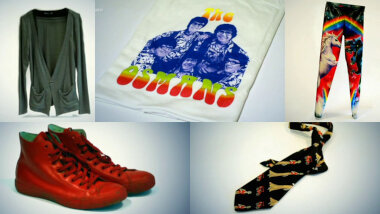 Image of the pool of prize submissions submitted by the contestants in the 'The trendiest item of clothing' task.