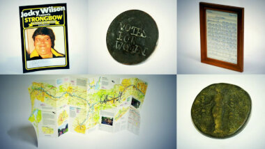 Image of the pool of prize submissions submitted by the contestants in the 'The best piece of memorabilia' task.