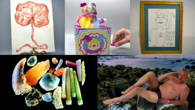 Image of the pool of prize submissions submitted by the contestants in the 'The most surprisingly beautiful thing' task.