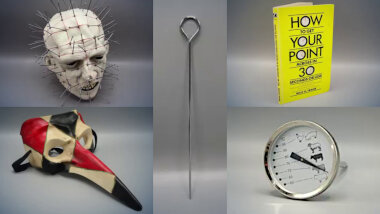 Image of the pool of prize submissions submitted by the contestants in the 'The best pointy thing' task.