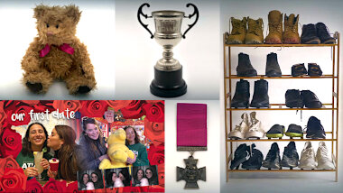 Image of the pool of prize submissions submitted by the contestants in the 'The most impressive stolen item' task.