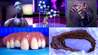 Image of the pool of prize submissions submitted by the contestants in the 'The most surprisingly beautiful thing' task.