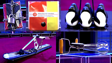 Image of the pool of prize submissions submitted by the contestants in the 'The best invention' task.